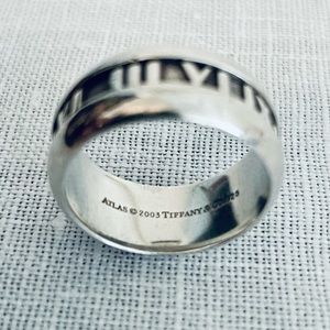 Tiffany & Co - “Atlas” Silver Ring